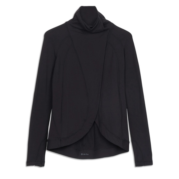 Lululemon Rulu Rally Wrap Jacket Size 6 Black - Picture 6 of 7